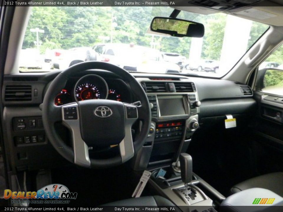 2012 Toyota 4Runner Limited 4x4 Black / Black Leather Photo #10