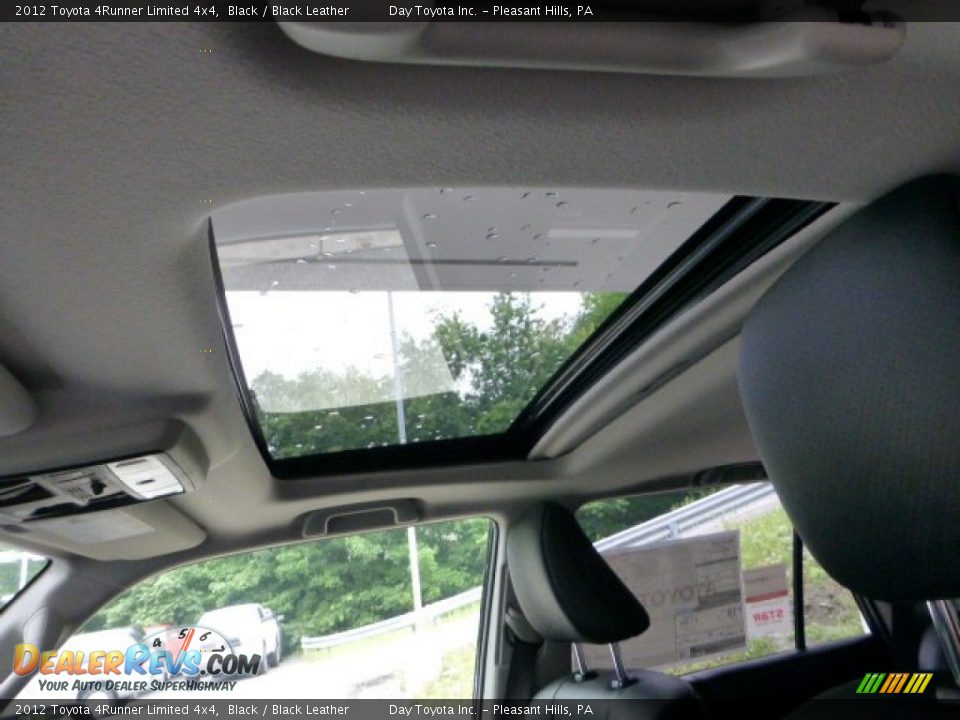 2012 Toyota 4Runner Limited 4x4 Black / Black Leather Photo #12