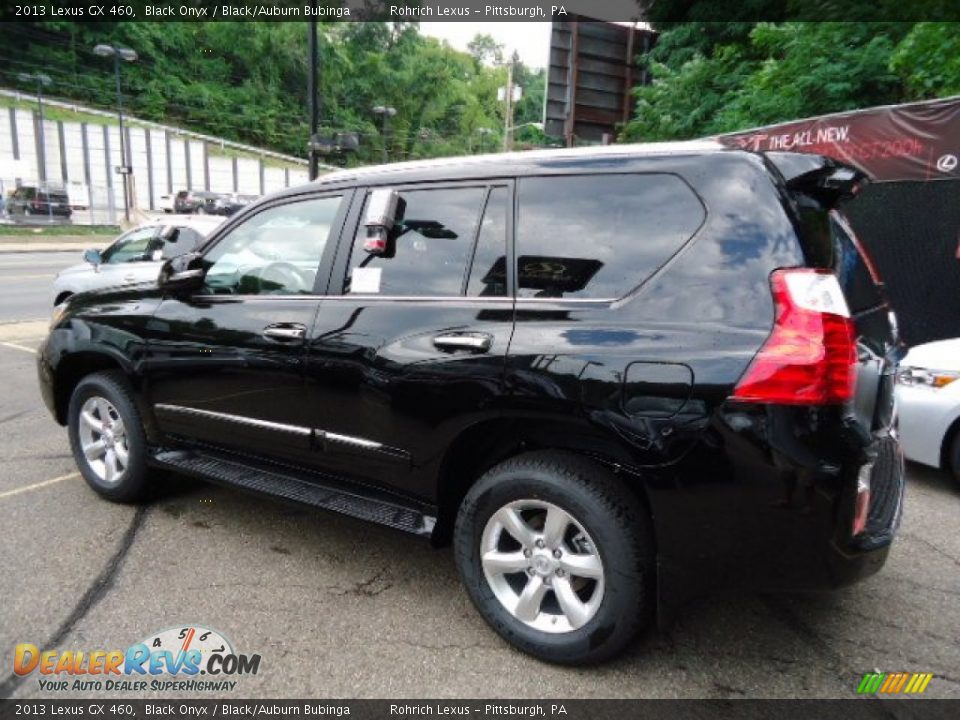 2013 Lexus GX 460 Black Onyx / Black/Auburn Bubinga Photo #2