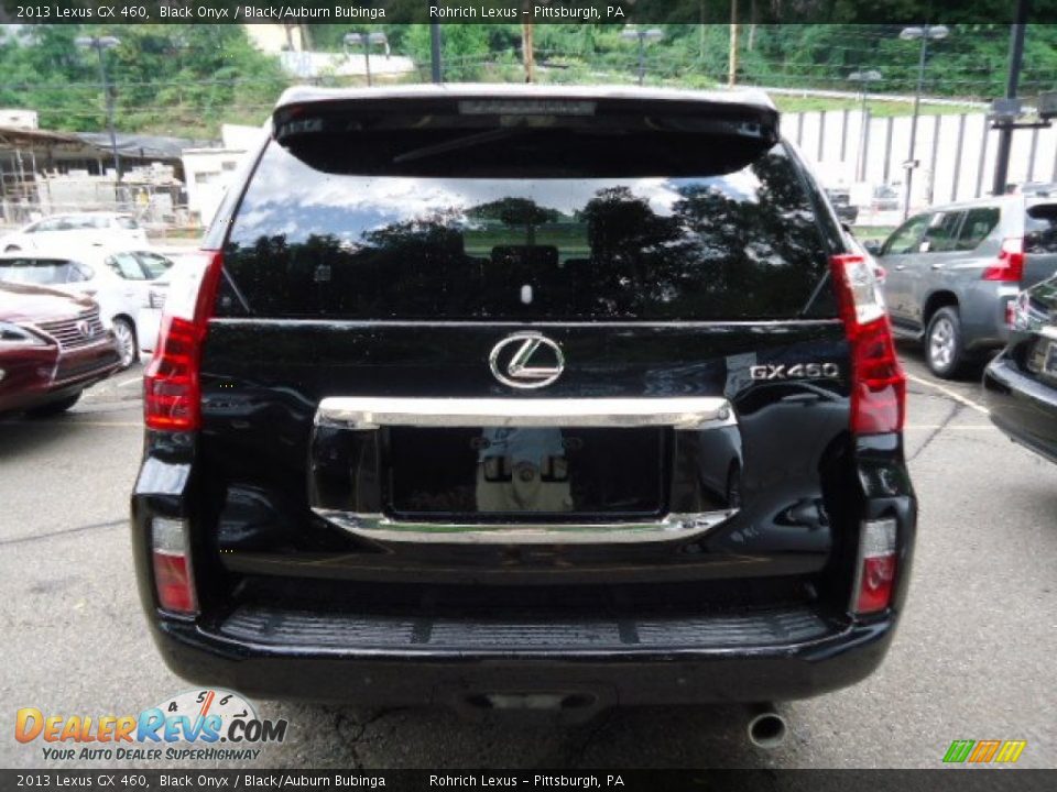 2013 Lexus GX 460 Black Onyx / Black/Auburn Bubinga Photo #3