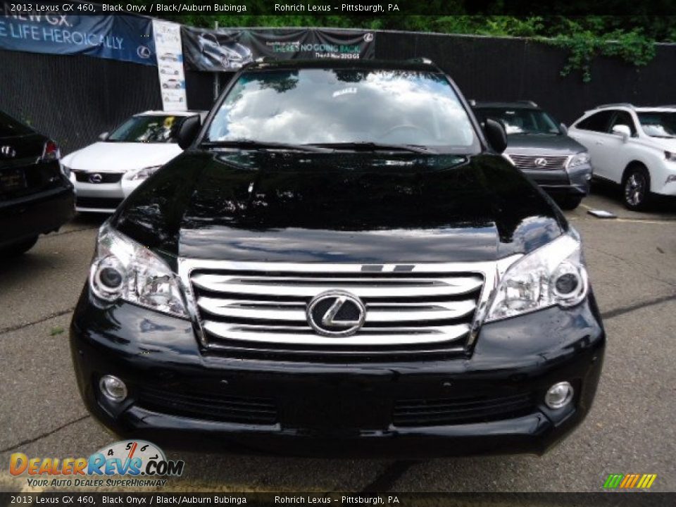 2013 Lexus GX 460 Black Onyx / Black/Auburn Bubinga Photo #6