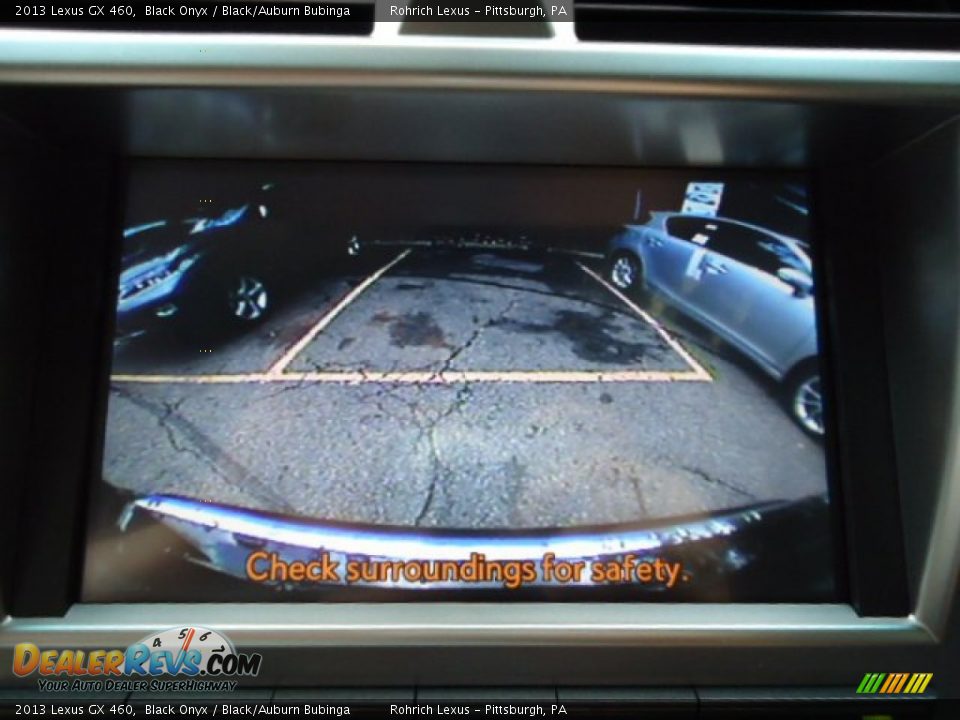 2013 Lexus GX 460 Black Onyx / Black/Auburn Bubinga Photo #18