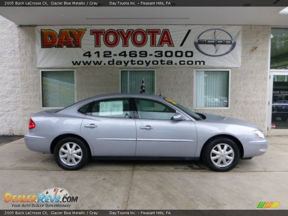 2005 Buick LaCrosse CX Glacier Blue Metallic / Gray Photo #1