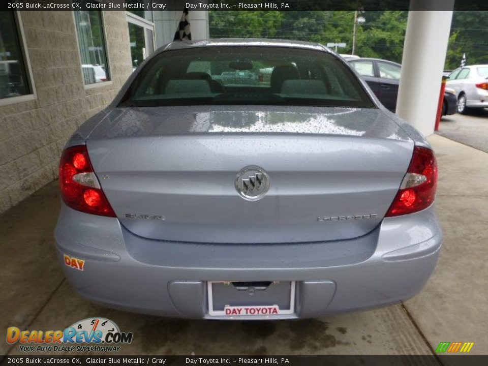 2005 Buick LaCrosse CX Glacier Blue Metallic / Gray Photo #3
