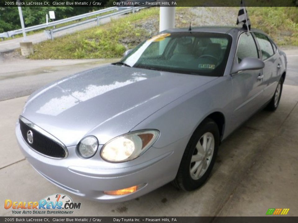 2005 Buick LaCrosse CX Glacier Blue Metallic / Gray Photo #5