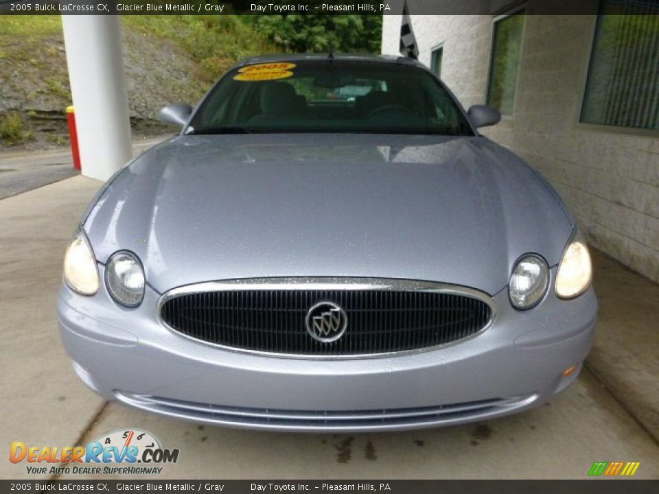2005 Buick LaCrosse CX Glacier Blue Metallic / Gray Photo #6