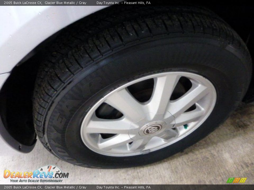 2005 Buick LaCrosse CX Glacier Blue Metallic / Gray Photo #7