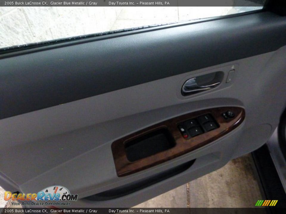 2005 Buick LaCrosse CX Glacier Blue Metallic / Gray Photo #11