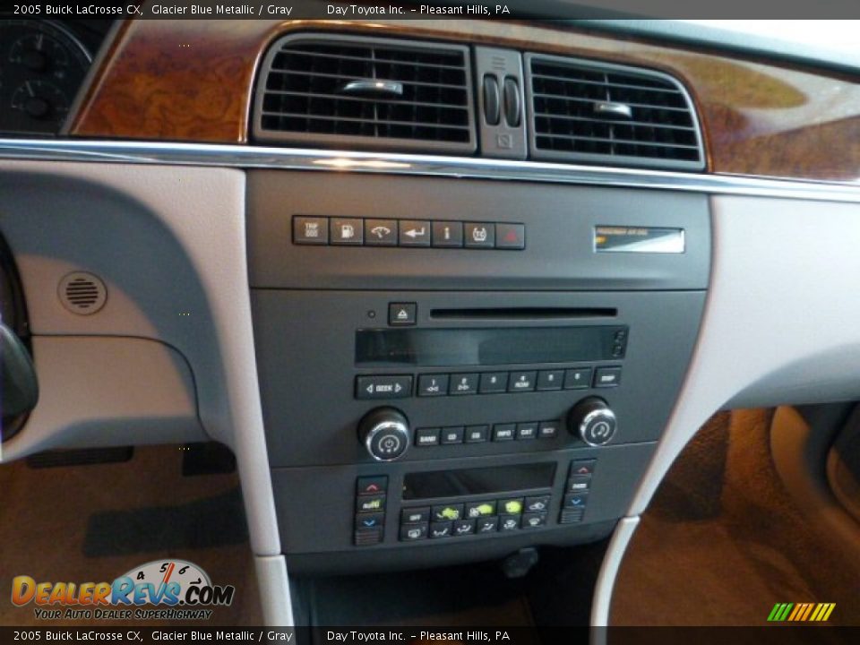 2005 Buick LaCrosse CX Glacier Blue Metallic / Gray Photo #13