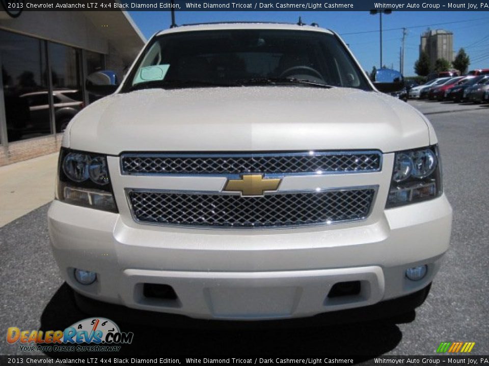 2013 Chevrolet Avalanche LTZ 4x4 Black Diamond Edition White Diamond Tricoat / Dark Cashmere/Light Cashmere Photo #3
