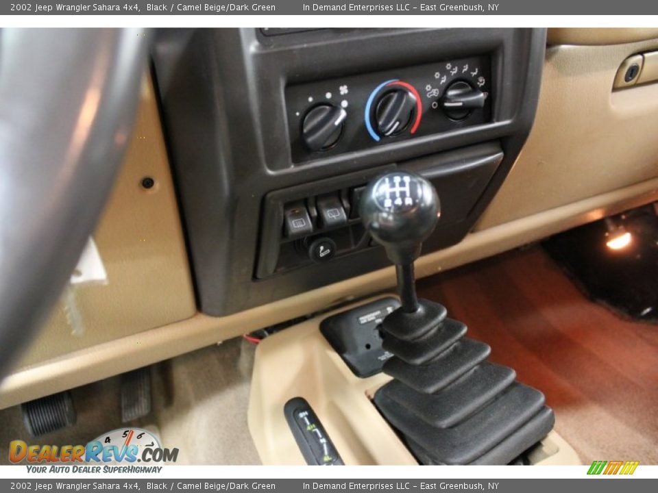 2002 Jeep Wrangler Sahara 4x4 Shifter Photo #33