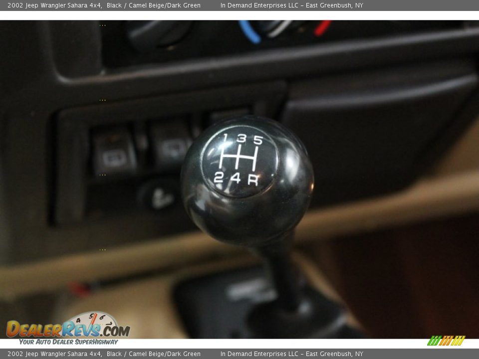 2002 Jeep Wrangler Sahara 4x4 Shifter Photo #34