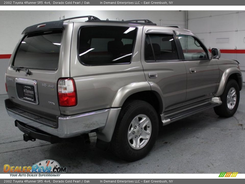2002 Toyota 4Runner SR5 4x4 Dorado Gold Pearl / Oak Photo #7