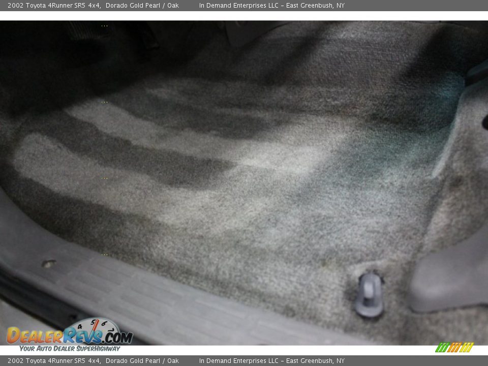 2002 Toyota 4Runner SR5 4x4 Dorado Gold Pearl / Oak Photo #20