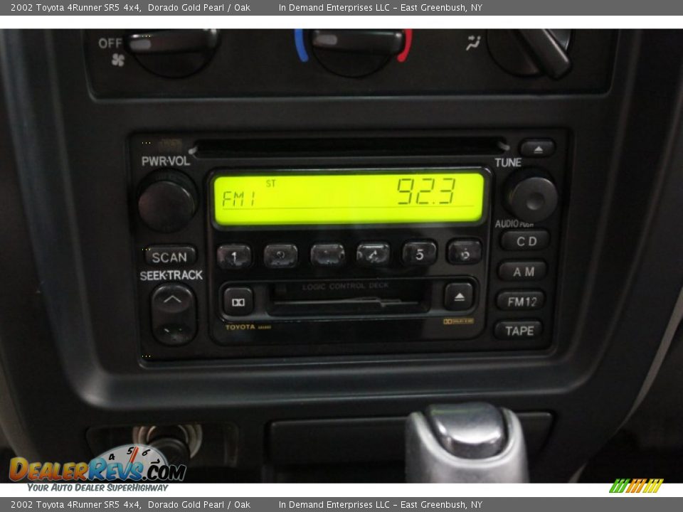 2002 Toyota 4Runner SR5 4x4 Dorado Gold Pearl / Oak Photo #25