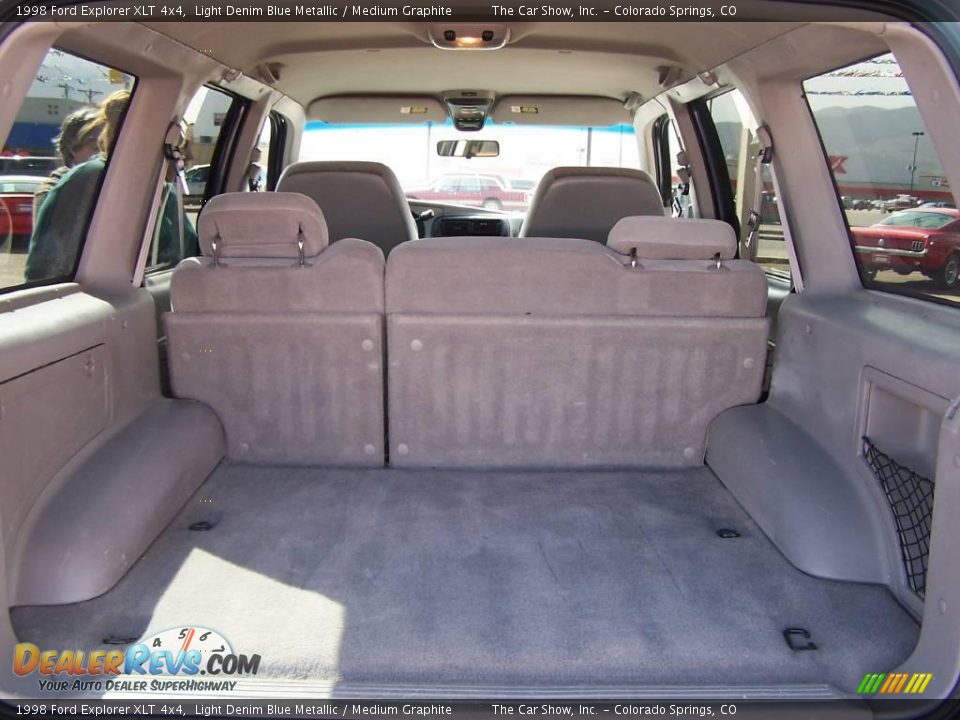 1998 Ford Explorer XLT 4x4 Light Denim Blue Metallic / Medium Graphite Photo #14
