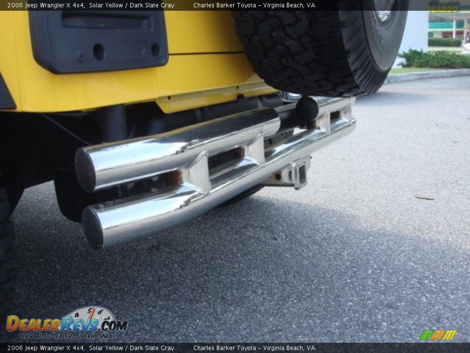 2006 Jeep Wrangler X 4x4 Solar Yellow / Dark Slate Gray Photo #25