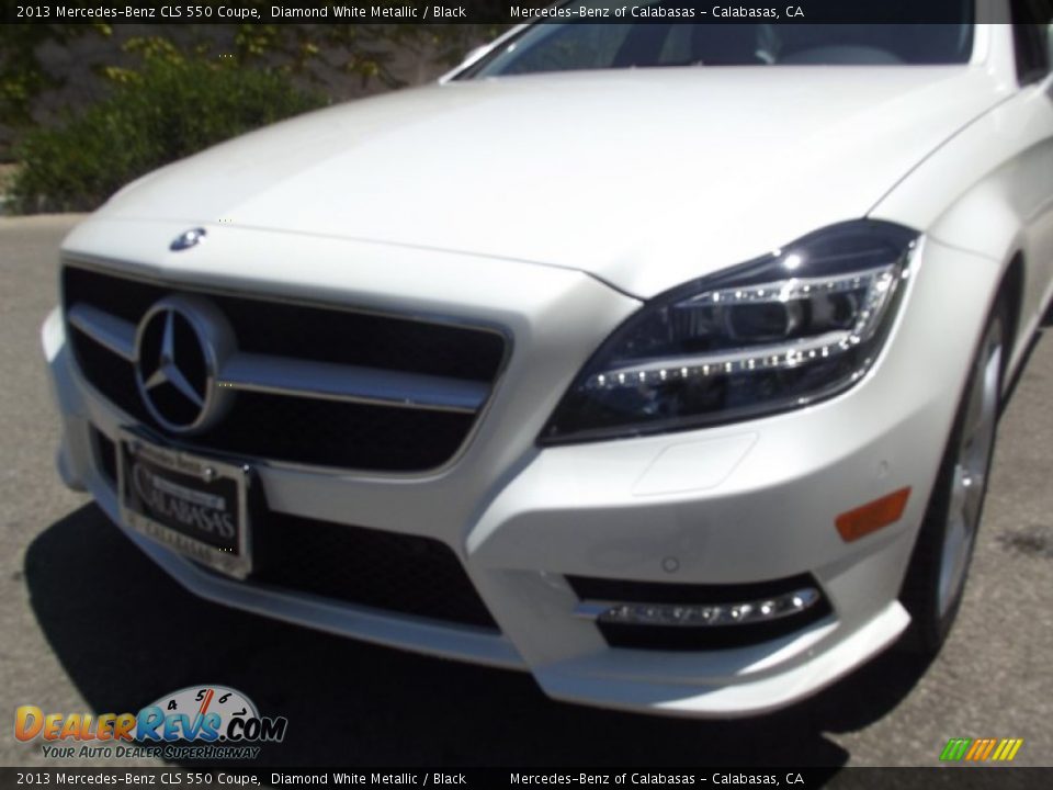 2013 Mercedes-Benz CLS 550 Coupe Diamond White Metallic / Black Photo #5