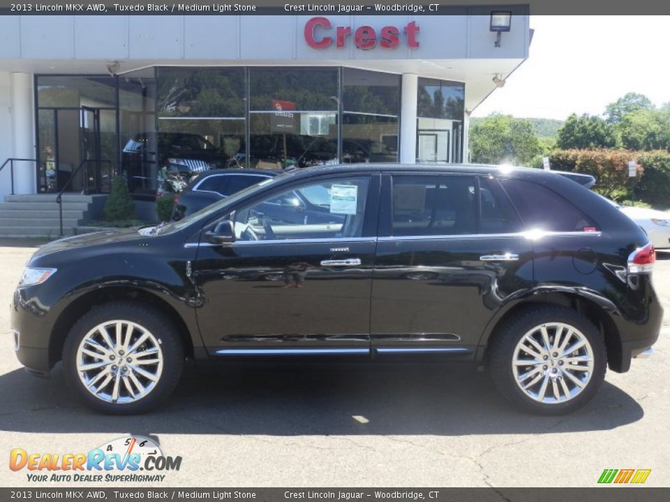 2013 Lincoln MKX AWD Tuxedo Black / Medium Light Stone Photo #1