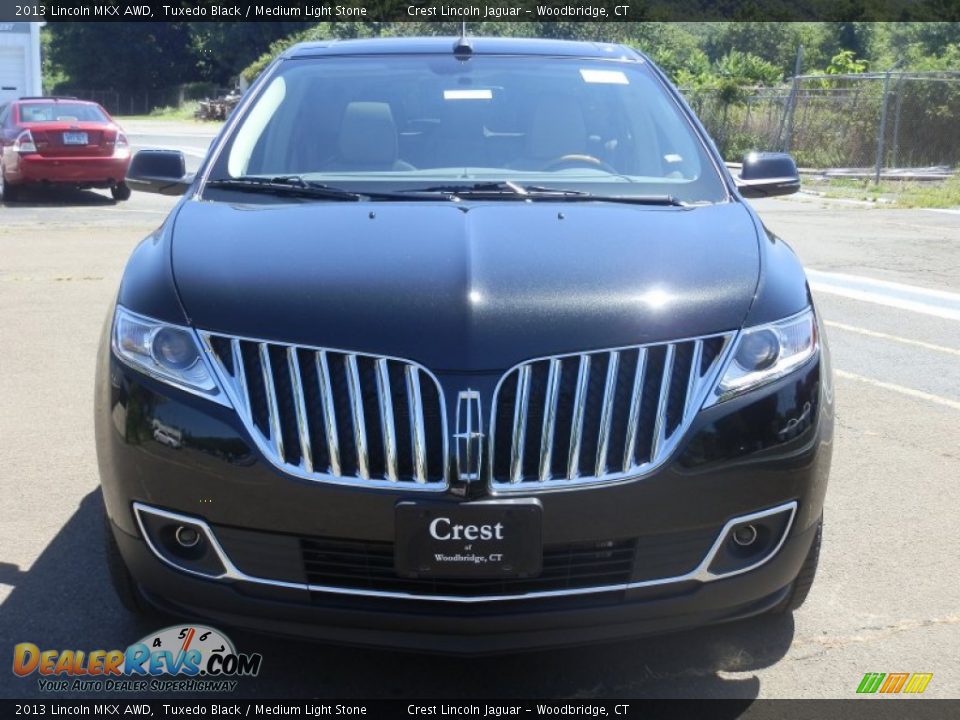 2013 Lincoln MKX AWD Tuxedo Black / Medium Light Stone Photo #3