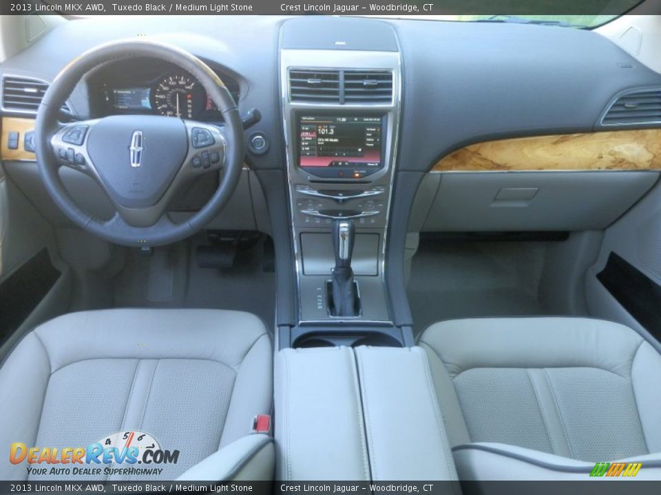 Dashboard of 2013 Lincoln MKX AWD Photo #10