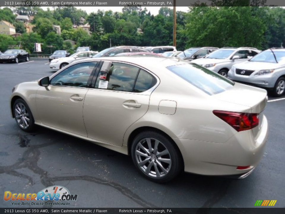 Satin Cashmere Metallic 2013 Lexus GS 350 AWD Photo #2