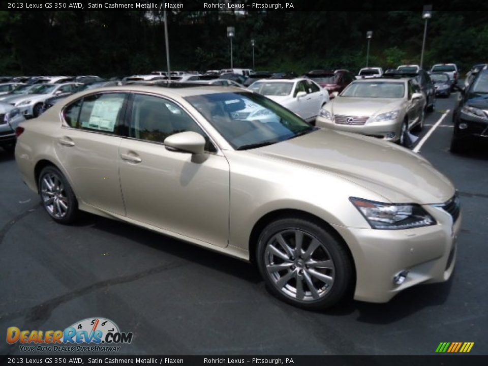 Front 3/4 View of 2013 Lexus GS 350 AWD Photo #6