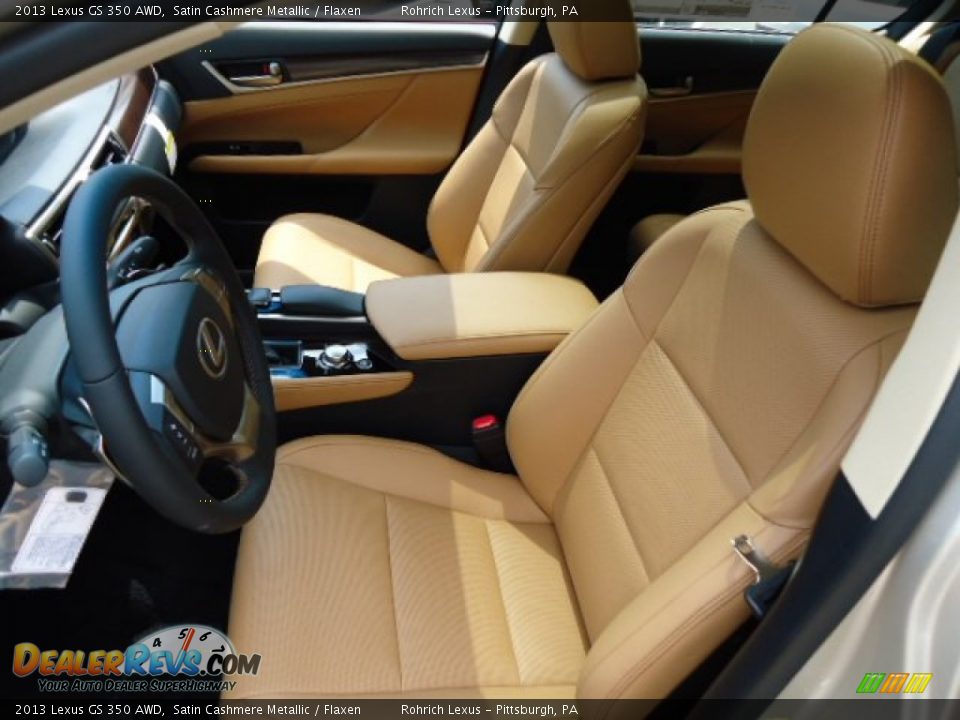 Front Seat of 2013 Lexus GS 350 AWD Photo #10