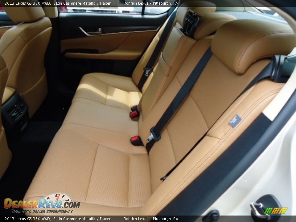 Rear Seat of 2013 Lexus GS 350 AWD Photo #11