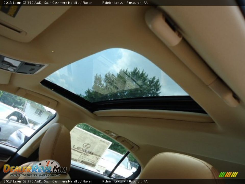 Sunroof of 2013 Lexus GS 350 AWD Photo #15