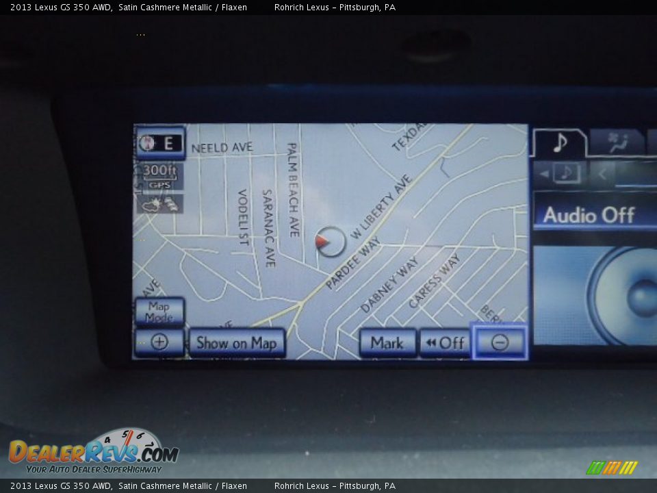 Navigation of 2013 Lexus GS 350 AWD Photo #17