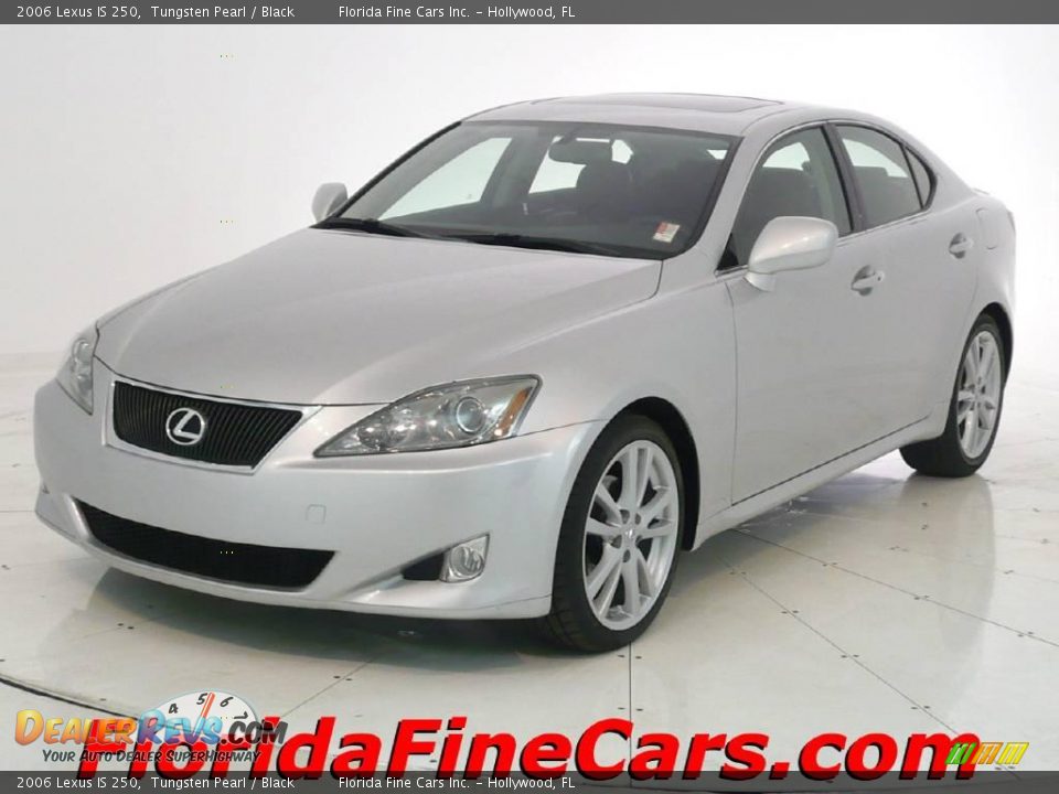 2006 Lexus IS 250 Tungsten Pearl / Black Photo #1