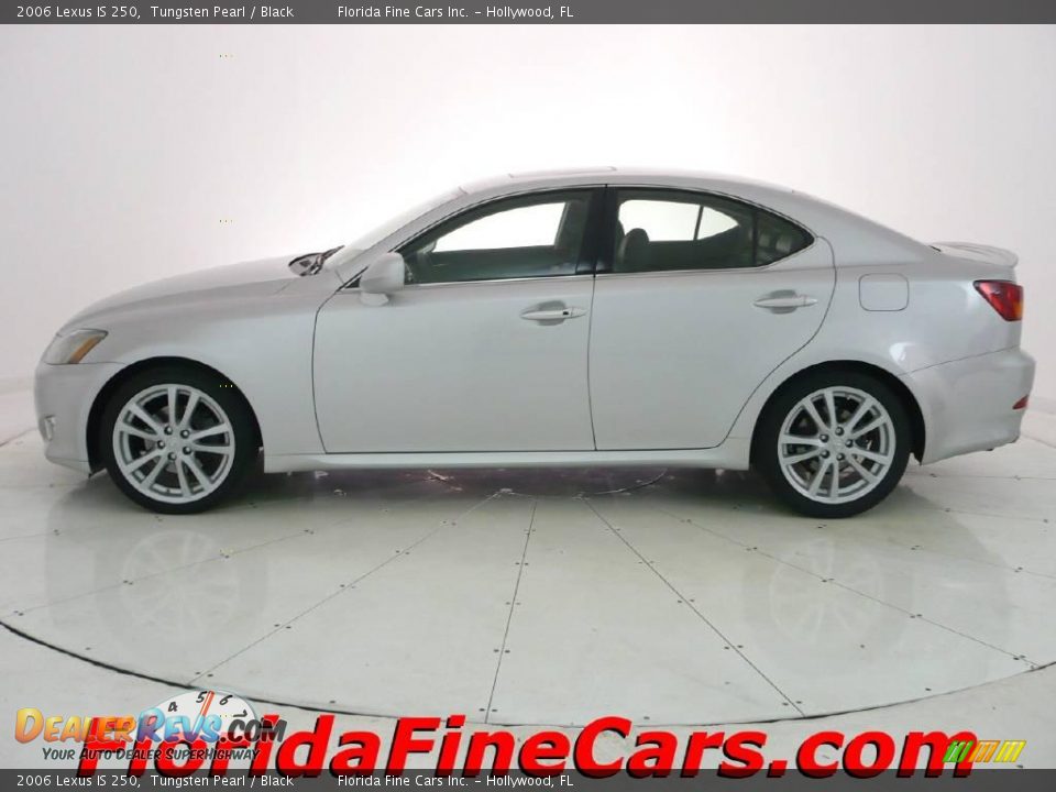 2006 Lexus IS 250 Tungsten Pearl / Black Photo #3