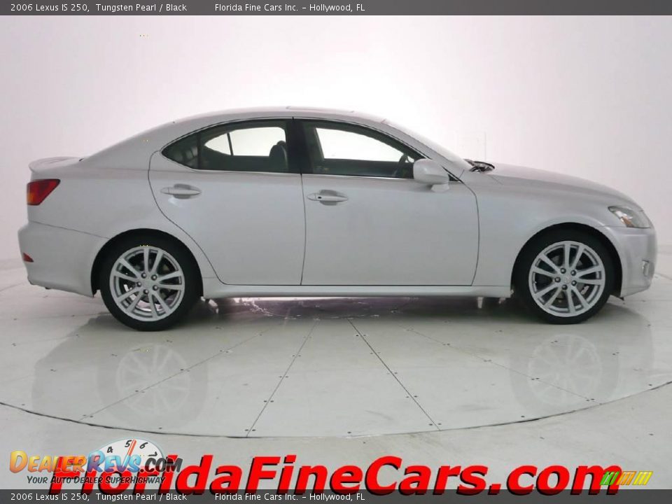 2006 Lexus IS 250 Tungsten Pearl / Black Photo #4