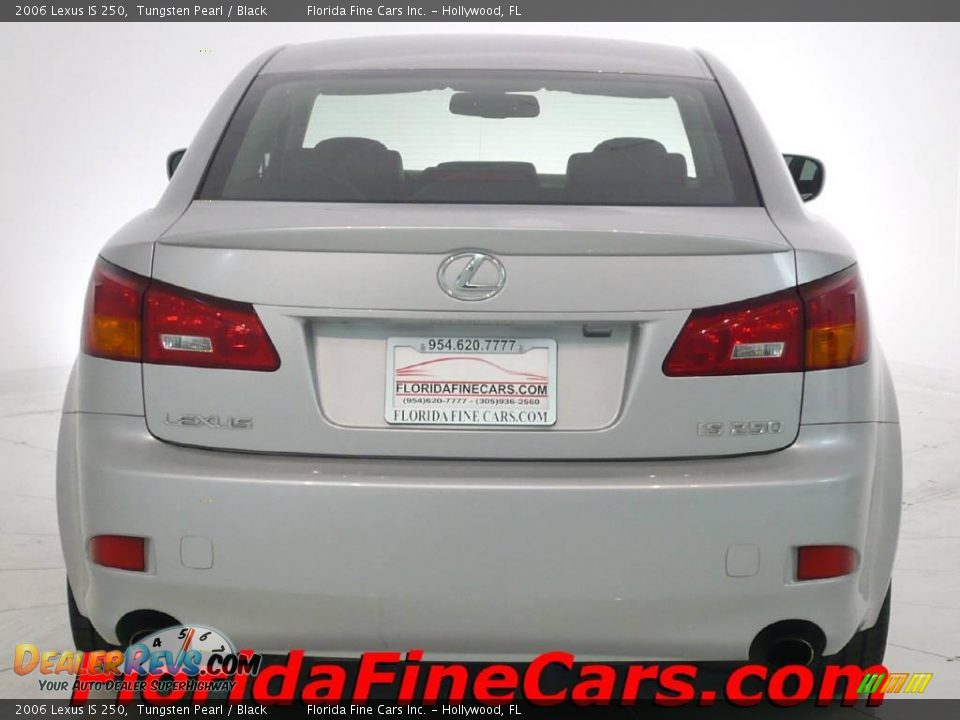 2006 Lexus IS 250 Tungsten Pearl / Black Photo #6