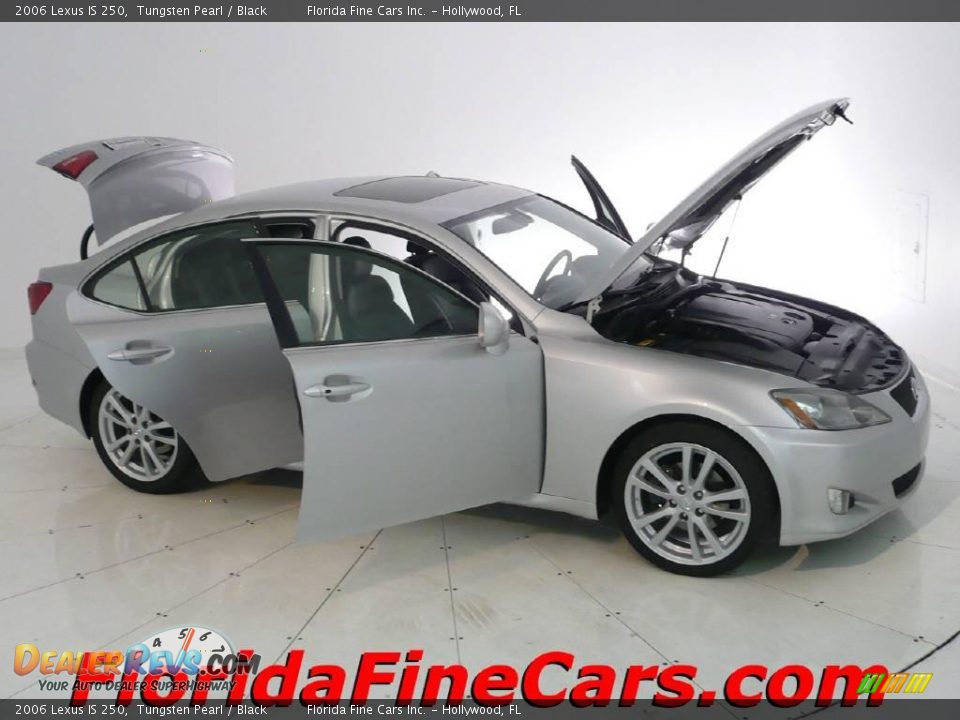 2006 Lexus IS 250 Tungsten Pearl / Black Photo #7