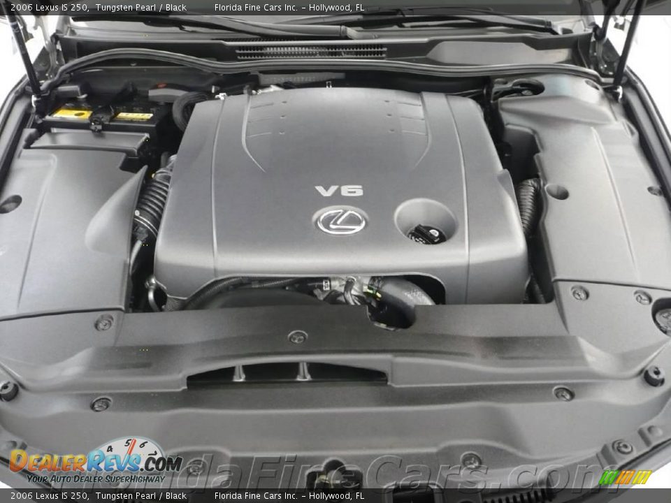 2006 Lexus IS 250 Tungsten Pearl / Black Photo #9