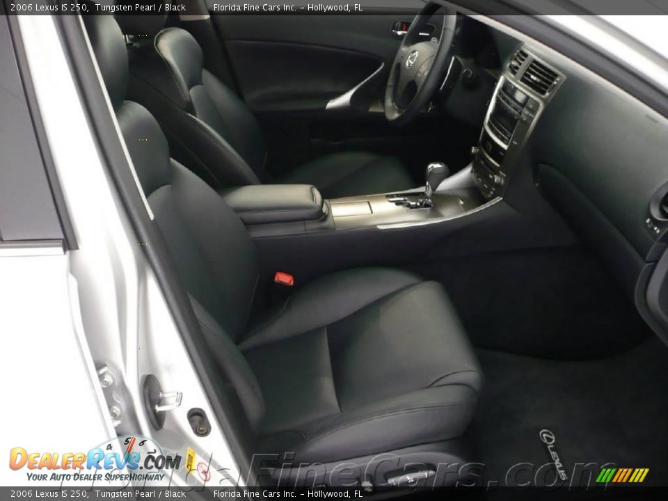 2006 Lexus IS 250 Tungsten Pearl / Black Photo #13