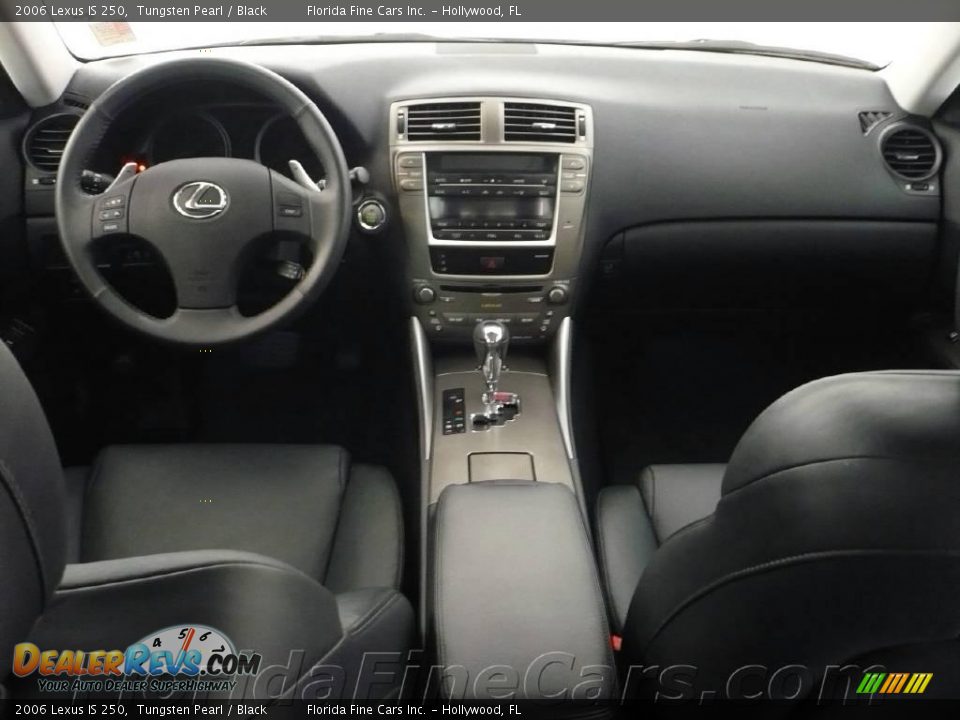 2006 Lexus IS 250 Tungsten Pearl / Black Photo #16