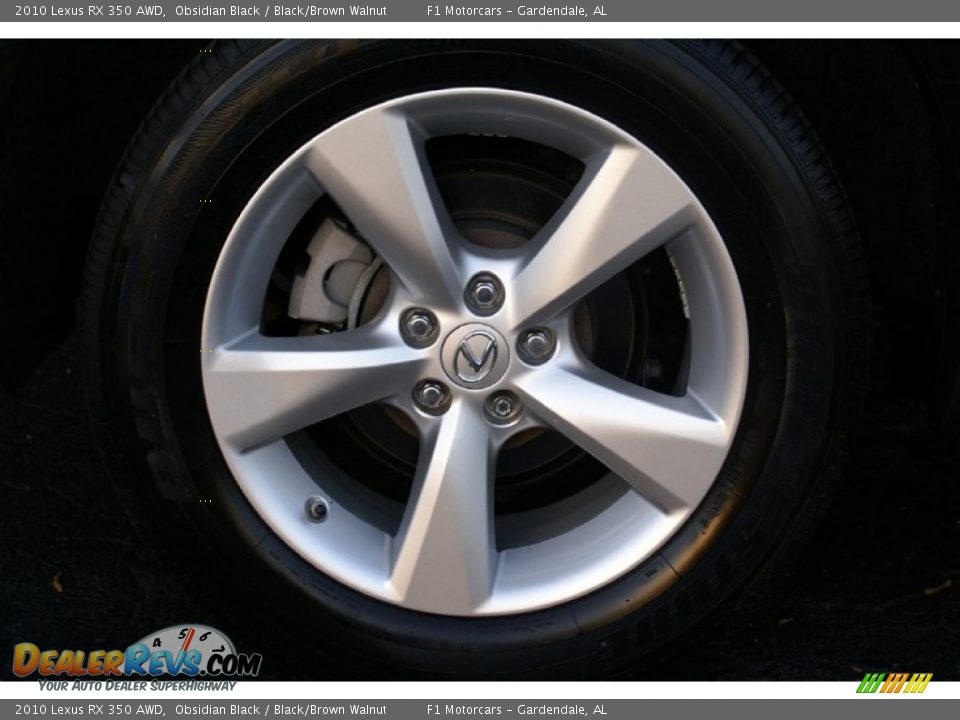 2010 Lexus RX 350 AWD Wheel Photo #11