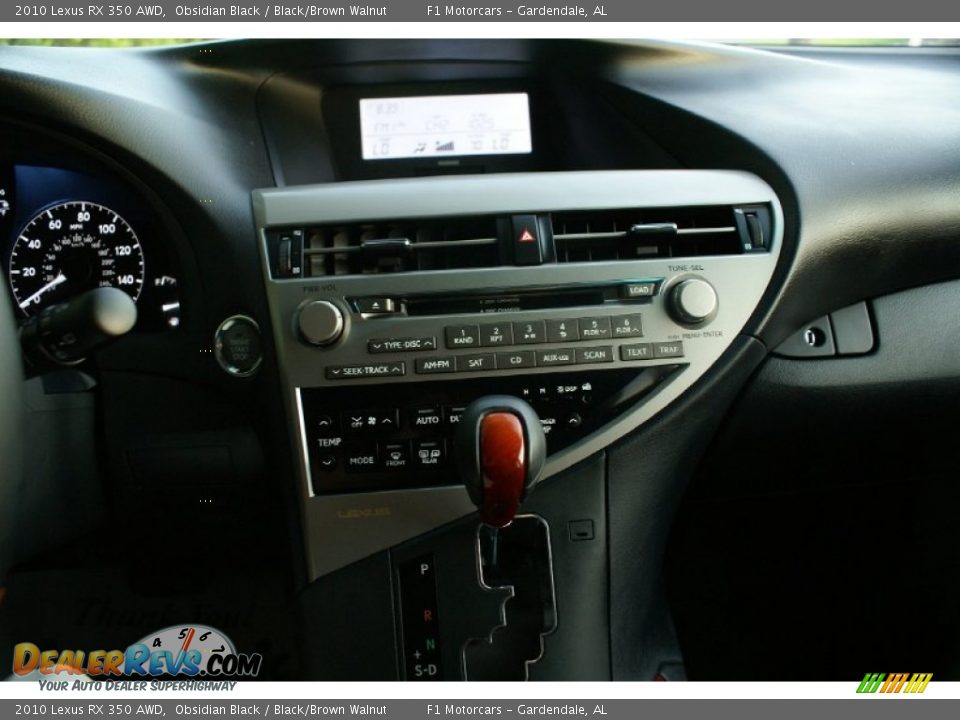 Controls of 2010 Lexus RX 350 AWD Photo #18