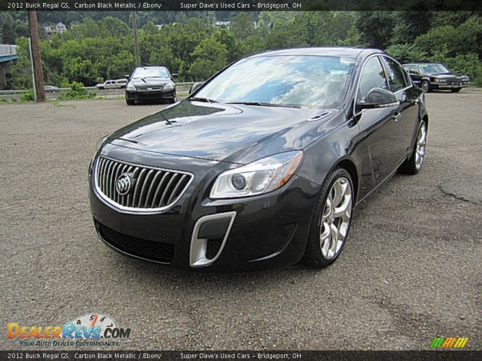 2012 Buick Regal GS Carbon Black Metallic / Ebony Photo #2