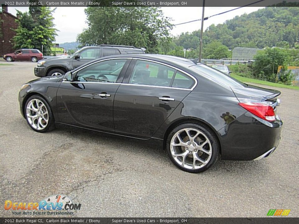 2012 Buick Regal GS Carbon Black Metallic / Ebony Photo #4