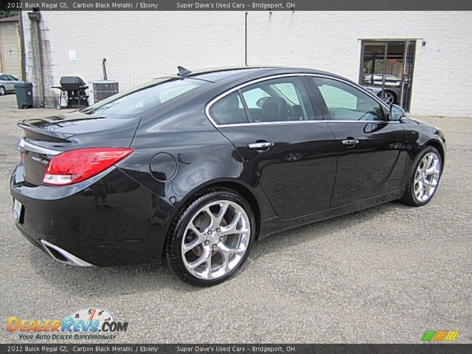 2012 Buick Regal GS Carbon Black Metallic / Ebony Photo #9