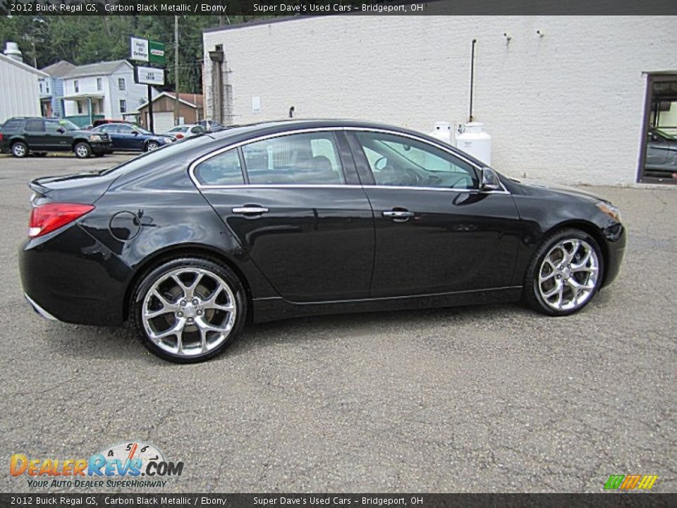 2012 Buick Regal GS Carbon Black Metallic / Ebony Photo #10