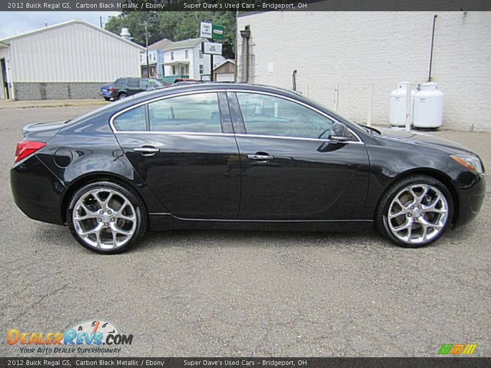 2012 Buick Regal GS Carbon Black Metallic / Ebony Photo #11