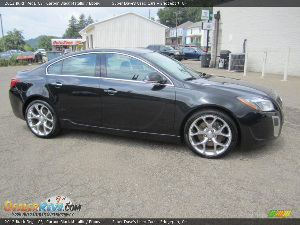 2012 Buick Regal GS Carbon Black Metallic / Ebony Photo #12