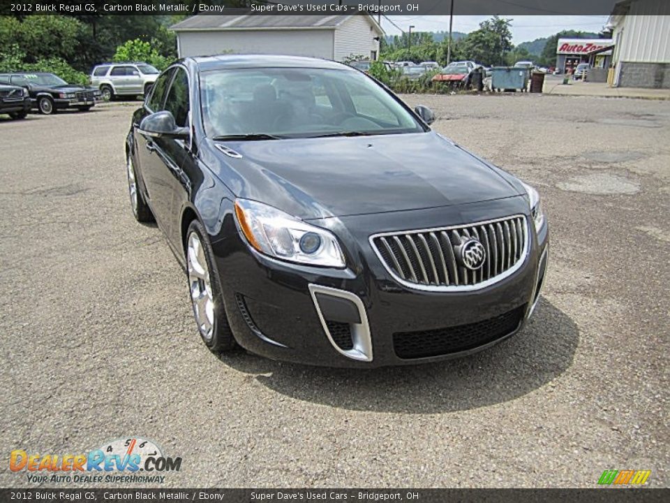 2012 Buick Regal GS Carbon Black Metallic / Ebony Photo #14