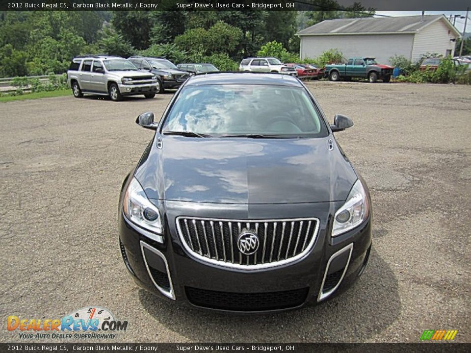 2012 Buick Regal GS Carbon Black Metallic / Ebony Photo #16