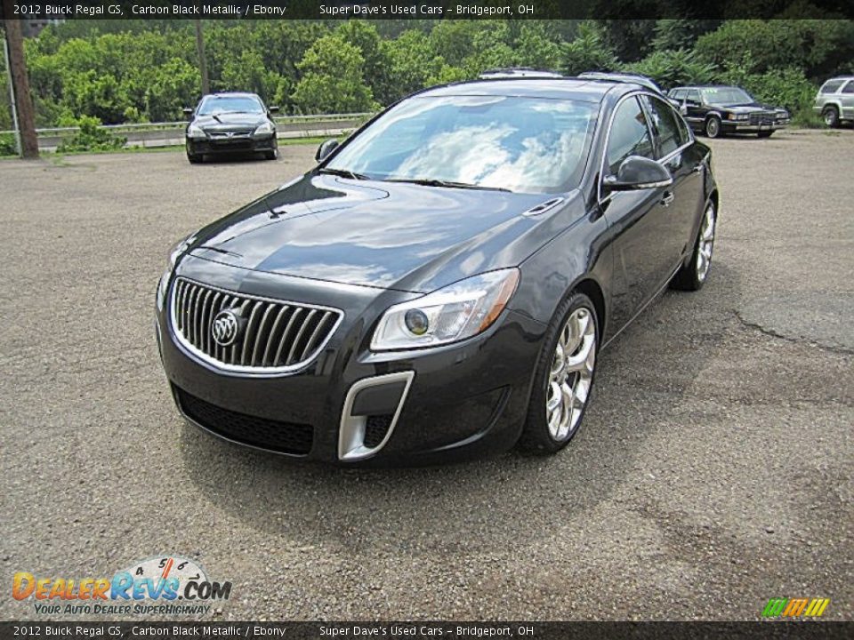 2012 Buick Regal GS Carbon Black Metallic / Ebony Photo #17